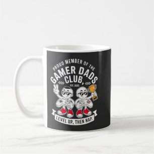 Caneca De Café Orgulhoso Membro do Clube dos Pais Gamer Nível Aci