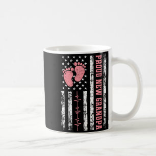 Caneca De Café Orgulhoso Novo Avô Nova Menina Bebê Dia dos Pais