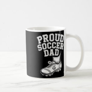 Caneca De Café Orgulhoso Pai de Futebol Torcedor Alegre Para os P