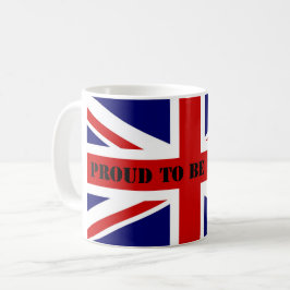 Caneca De Café Orgulhoso ser britânico