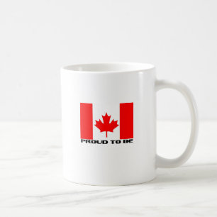 Caneca De Café Orgulhoso ser canadense