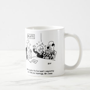 Caneca De Café Orientação do casamento. Diversão não foi comp