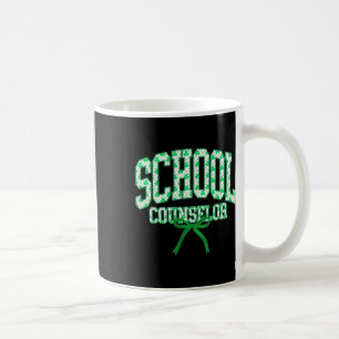 Caneca De Café Orientador Escolar Dia de São Patrício Laço Coquet