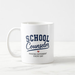 Caneca De Café Orientador Escolar Fazendo a Diferença Todos os Di