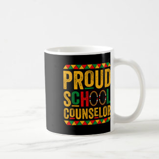 Caneca De Café Orientador Escolar Orgulhoso - Mês da História Neg