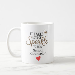 Caneca De Café Orientador Escolar Personalizado com Brilho