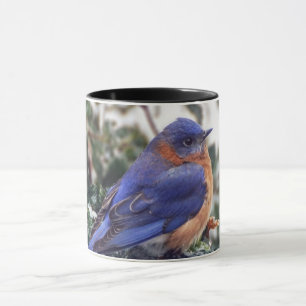Caneca de café oriental do Bluebird