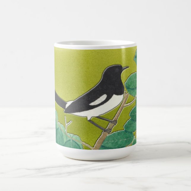 Caneca De Café Oriental Magpie-Robin (Centro)
