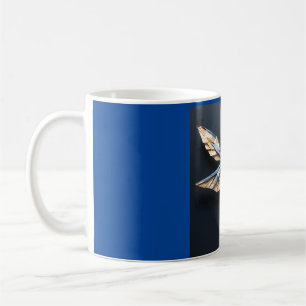 Caneca De Café origami dragonfly