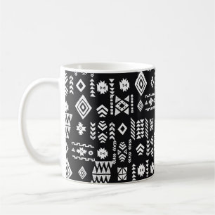 Caneca De Café Origem étnica tribal. Na moda primitivo