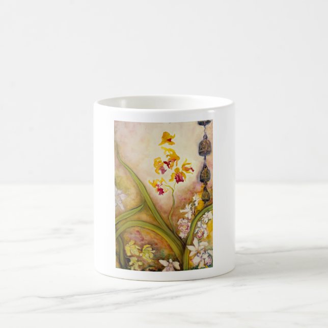 Caneca De Café Origens da orquídea X, FauveArts.com (Centro)