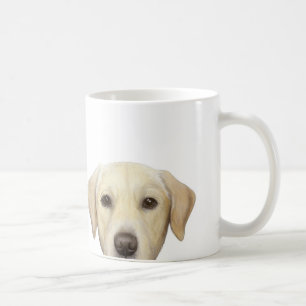 Caneca De Café Original amarelo de Labrador pelo miart