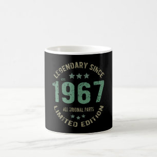 Caneca De Café Original Desde 1967 Lenda Vintage Presente de Aniv
