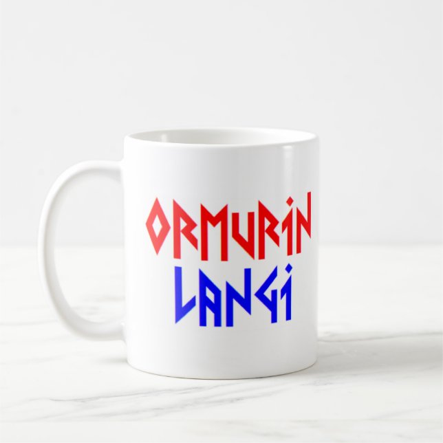 Caneca De Café ormurin langi (Esquerda)