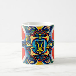 Caneca De Café Ornamento de Arte Ucraniano Samchykivka - Mug