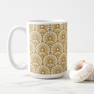 Caneca De Café Ornamento Floral Café Mug