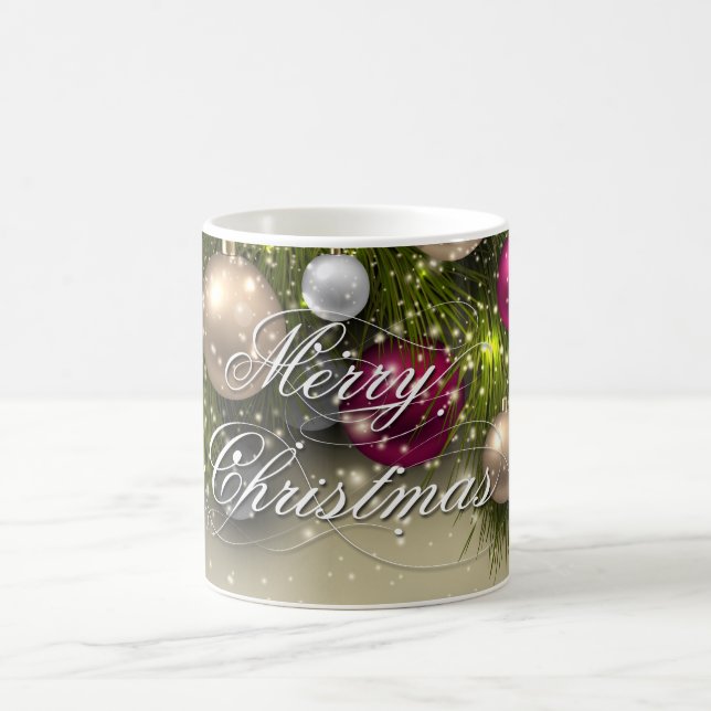 Caneca De Café Ornamentos de Natal - Múltiplos (Centro)