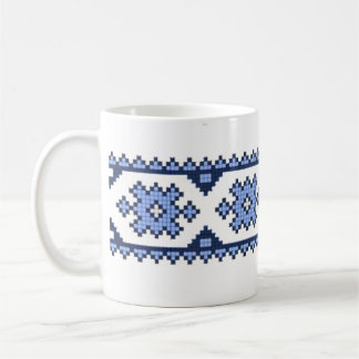 Caneca De Café ornamentos nacionais para bordados ucranianos