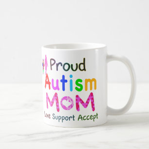 Caneca De Café Ororgulhoso Autismo Mãe
