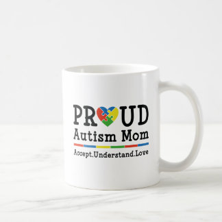 Caneca De Café Ororgulhoso Autismo Mãe