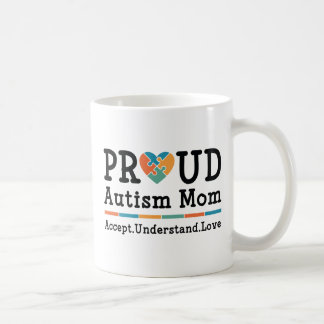 Caneca De Café Ororgulhoso Autismo Mãe
