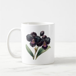 Caneca De Café Orquídea escura e magenta