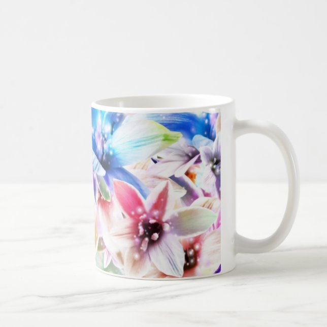 Caneca De Café Orquídeas 1 Mugs (Direita)