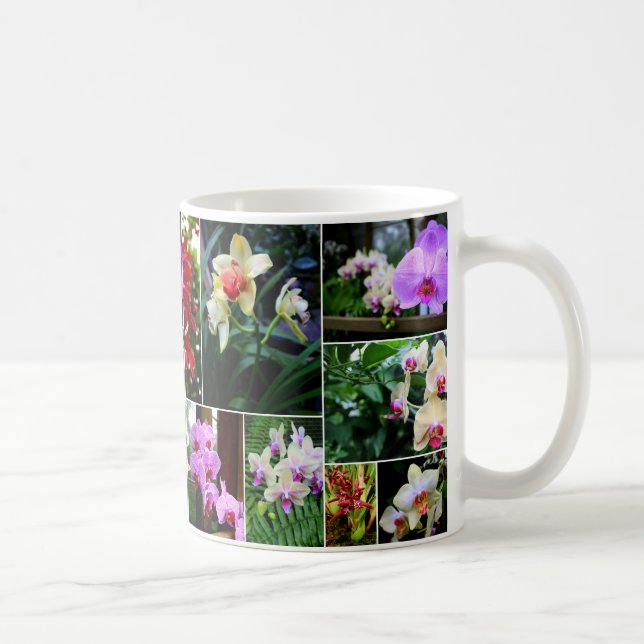 Caneca De Café Orquídeas deliciosas (Direita)