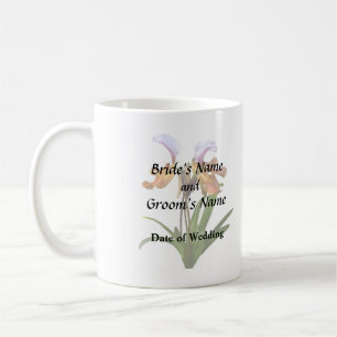Caneca De Café Orquídeas Paphiopedilum Interligadas