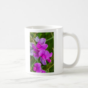 Caneca De Café Orquídeas Roxas