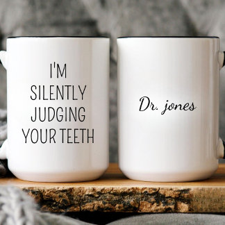 Caneca De Café Orthodontist Dentist Dental Hygienist Assistant
