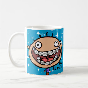 Caneca De Café Orthodontist. Presente. Copo de café personalizad
