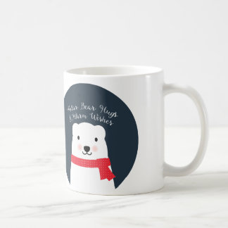 Caneca De Café Os abraços de urso polar e aquecem desejos