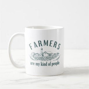Caneca De Café Os Agricultores São O Meu Tipo De Pessoas