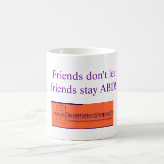 Caneca De Café Os amigos não deixam a estada ABD dos amigos