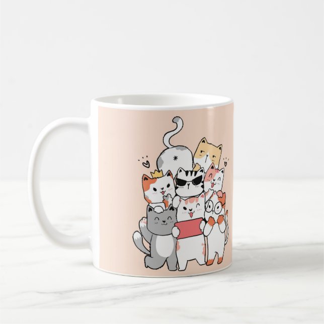 Caneca De Café Os Amigos São Escolhidos (Esquerda)