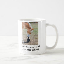 Os amigos vêm em todos os tamanhos e cores!