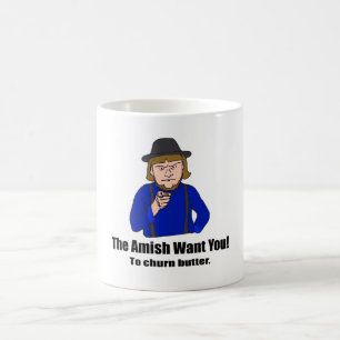 Caneca De Café Os Amish querem-no agredir