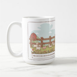 Caneca De Café os animais das fazendas