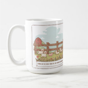 Caneca De Café os animais das fazendas