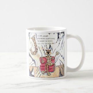 Caneca De Café Os animais Scaring me