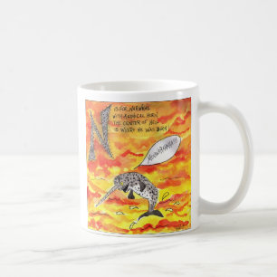 Caneca De Café Os animais Scaring me