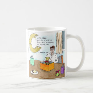 Caneca De Café Os animais Scaring me