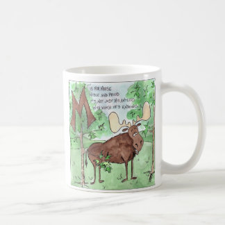 Caneca De Café Os animais Scaring me