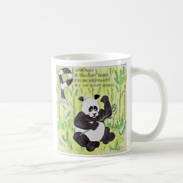Caneca De Café Os animais Scaring me (Direita)