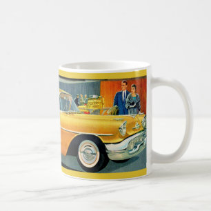 Caneca De Café os anos 50 Rocket dourado 88 Oldsmobile