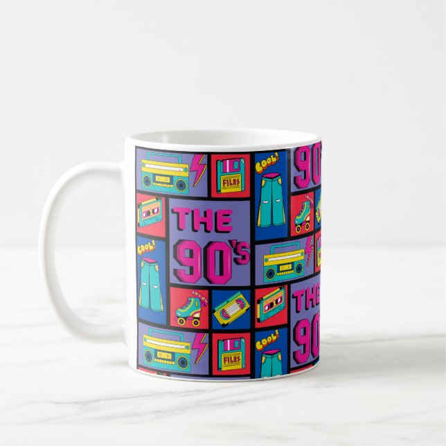 Caneca De Café Os anos 90 (Esquerda)