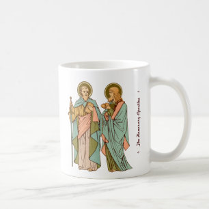 Caneca De Café Os Apóstolos Honorários: SS Paulo & Barnabé (RLS20