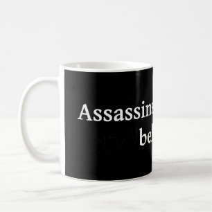 Caneca De Café Os Assassinos Fazem-No Por Trás