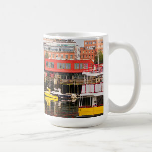 Caneca De Café Os barcos amarraram Portland, Maine
